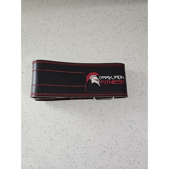 Dark Iron Fitness 40" Leather Pro Weight Lifting Belt - Picture 1 of 2